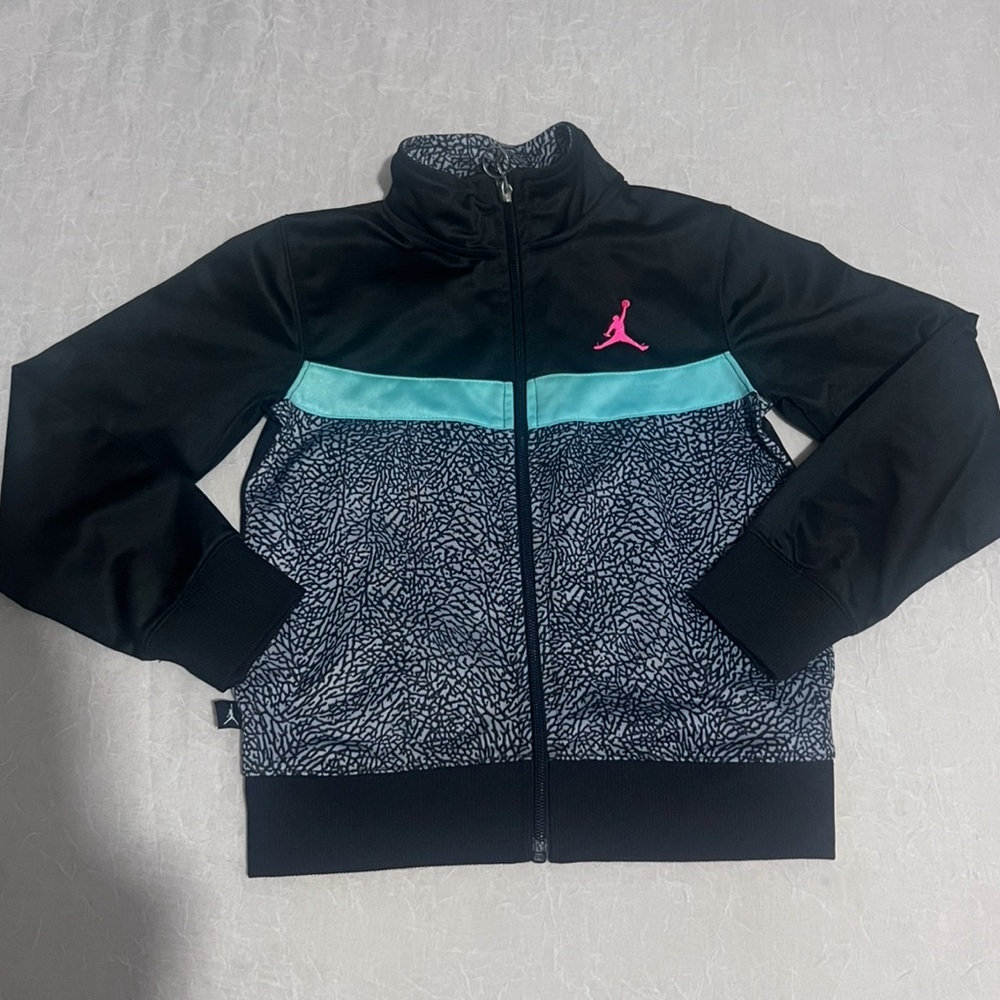 Black Jacket with Iconic Logo